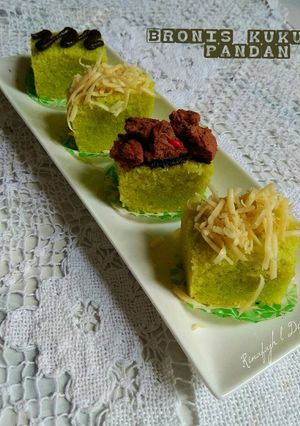 Foto resep Bronis kukus pandan Ny. Liem