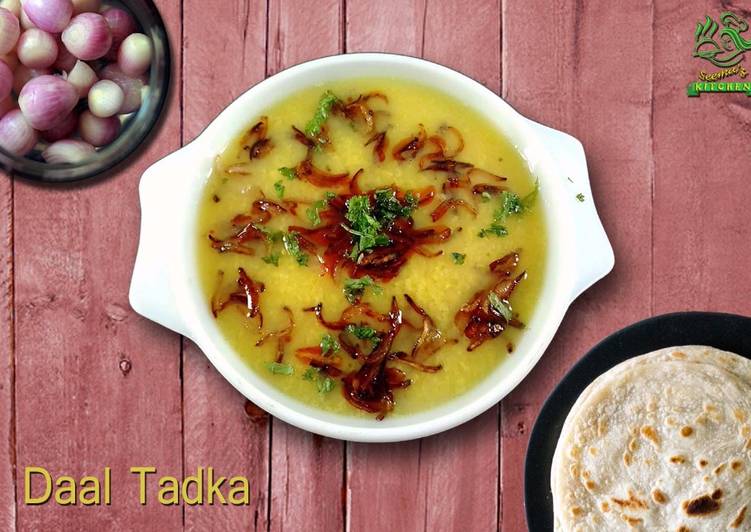 Easiest Way to Make Super Quick Homemade Dal Tadka Recipe