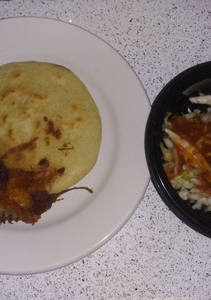 Una foto de Pupusas caseras