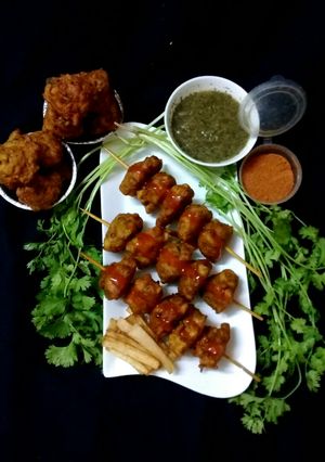 A picture of Vegetable Pakorhay.