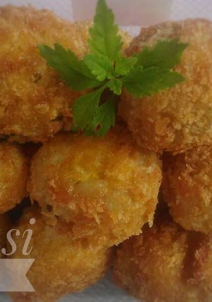 Foto resep Bola Nasi Simple