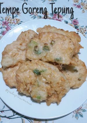 Foto resep Tempe Goreng Tepung