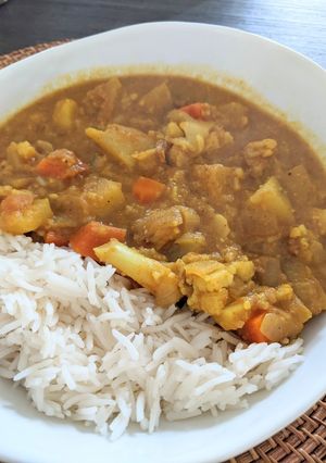 A picture of Instant Pot Potato Curry (V/GF).