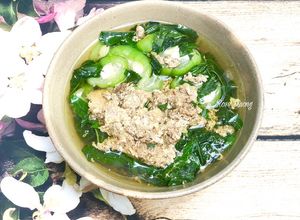 Hình của món Canh Cua Rau Đay.