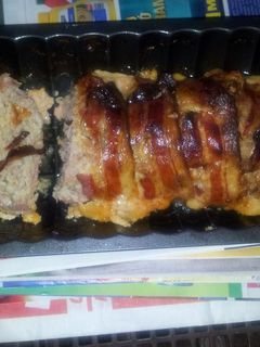 Baconnel takart fűszeres egybesült recept fotója