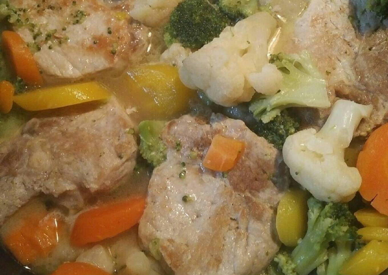 Pork and Vegetables