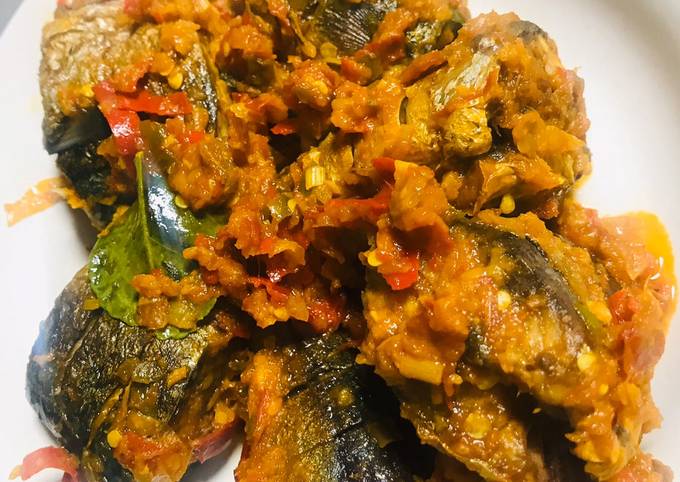 Standar Cara termudah buat Sambal Ikan Mackerel (Ikan Kembung) Sederhana dijamin sempurna