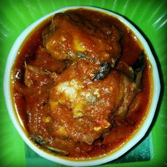 A picture of Catfish stew.