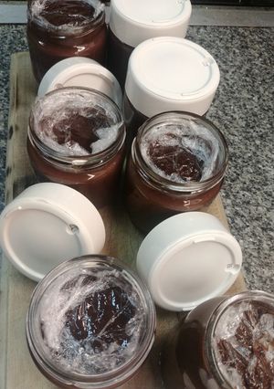 Una foto de Postre "danette" de chocolate sin lactosa - vegano-apto celíacos