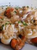 Risotto con Cozze, Seppioline e Calamari