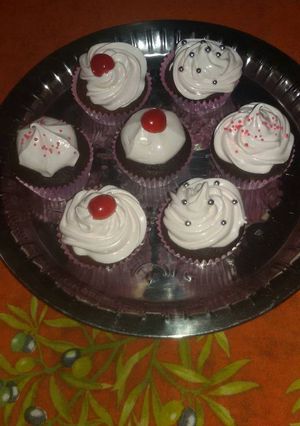 Una foto de Cupcakes de chocolate 😊