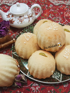 عکسی از دستور قرابیه خرما وگردو😋