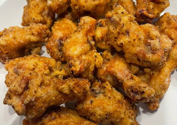 Bagaimana Membuat Garlic crispy chicken wing yang Menggugah Selera