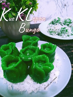 Foto resep Kue klepon bunga