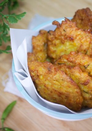 Foto resep Bakwan Jagung Pedas Kriukkk