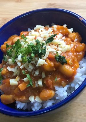Una foto de Falso chilli con carne 🌶