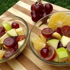 A picture of Fresh fruits salad.