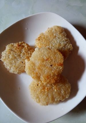 Hình của món Chỉ đơn giản là xôi chiên.
