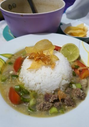 Foto resep Soto Sadang Purwakarta ala fe