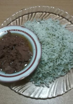عکسی از دستور شوید پلو خوشمزه با تن ماهی – سریع و آسان