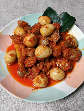 Cara Buat Sambal Goreng Ati Ampela Telur Puyuh Praktis