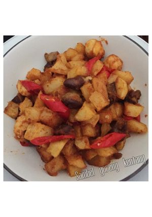 Foto resep Sambal goreng kentang
