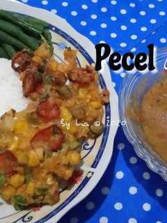 Foto resep Pecel Bumbu Instan
