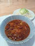 Frijoles rancheros colombianos