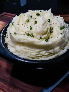 Una foto de Puré de papas cremoso