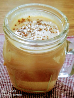 A picture of Apple Milk Shake.