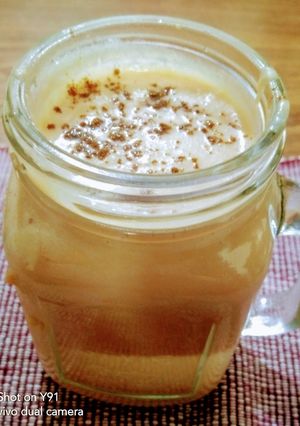 A picture of Apple Milk Shake.