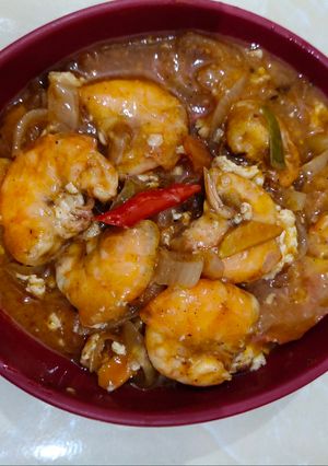 Foto resep Udang Asam Manis rumahan