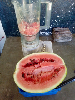 Una foto de Licuado de sandía 👍