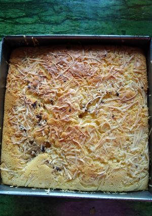 Foto resep Bolu jadul keju takaran sendok 😍
