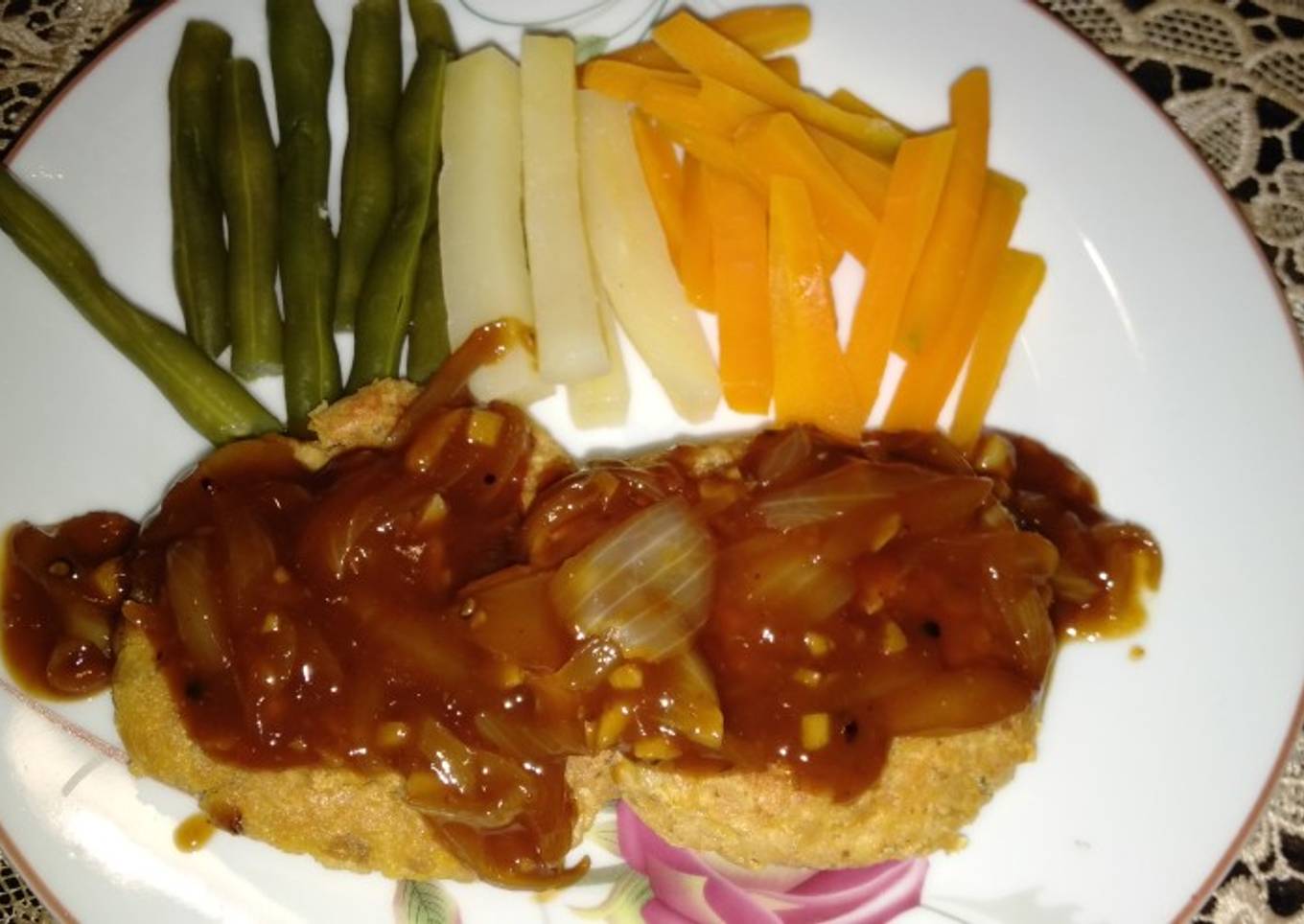 Steak tempe
