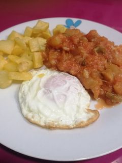 Una foto de Pisto