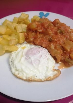 Una foto de Pisto