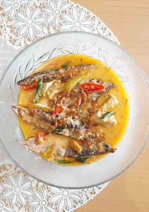 Foto resep Ikan tongkol mangut (ikan masak santan)