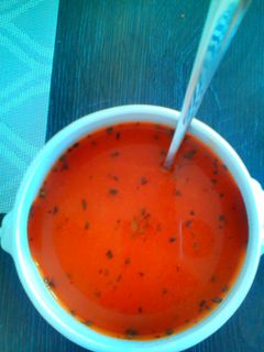 Paradicsomleves recept fotója
