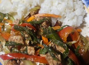 Una foto de Chop Suey de Lomo de Cerdo