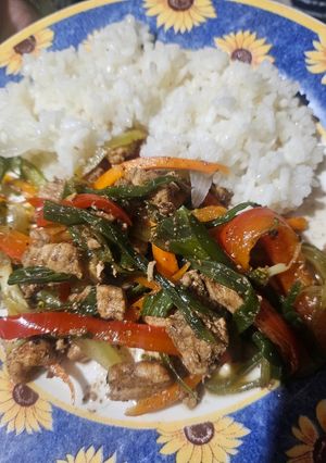 Una foto de Chop Suey de Lomo de Cerdo