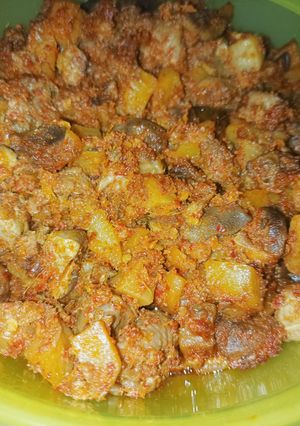 Foto resep 🌶️♥️🥔Sambal goreng Ati kentang ala chef Firhan