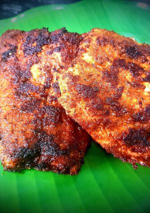 A picture of Spicy Salmon fry.