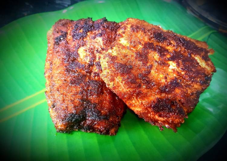 Recipe of Perfect Spicy Salmon fry
