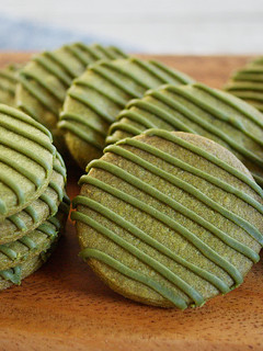 A picture of Matcha Green Tea Cookies.