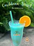 Caribbean Sunset non-alcohol beverage