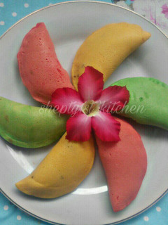 Foto resep Martabak Lenggang/Martabak Lipat Rainbow