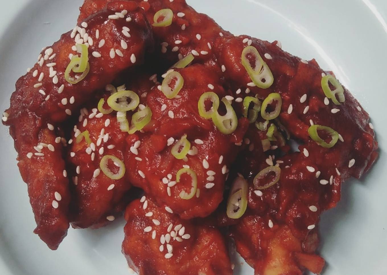 Ayam Goreng Korea Tanpa Gochujang