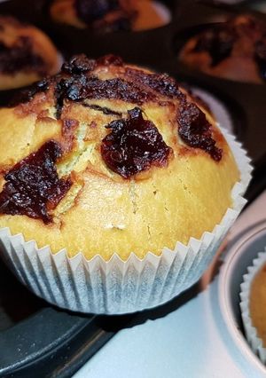O poză a rețetei Duo muffins cu 🍒.
