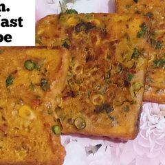A picture of 5 Min Quick Recipe || Healthy Mix Vegetable Toast ||.